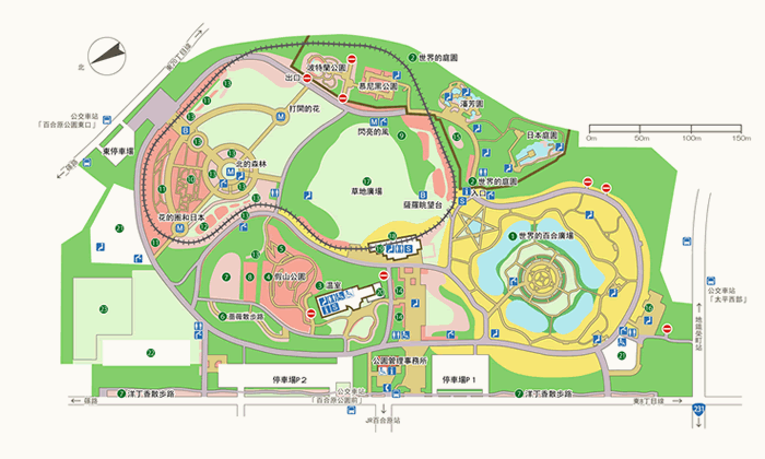 百合原公園MAP