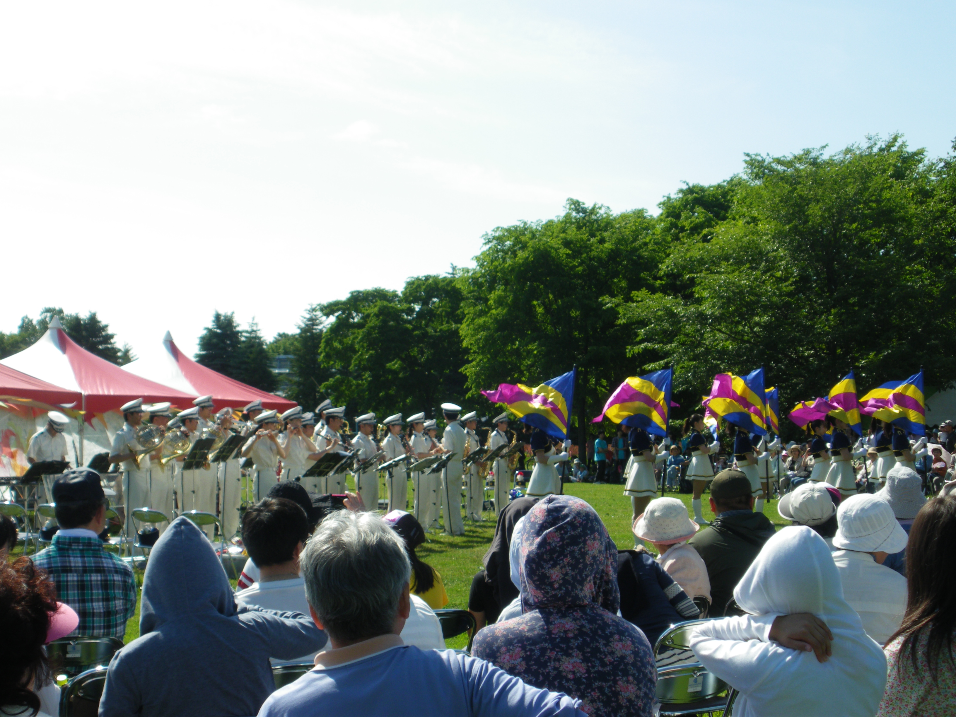 明日は百合が原音楽祭！