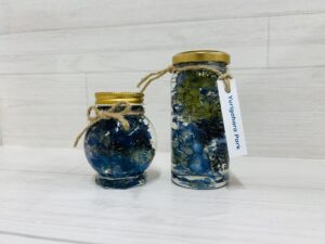 アジサイを使ったハーバリュームづくり