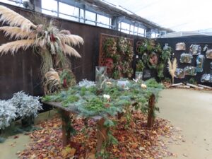 クリスマス展会場