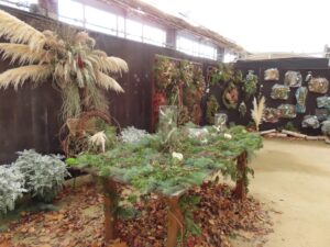 クリスマス展会場