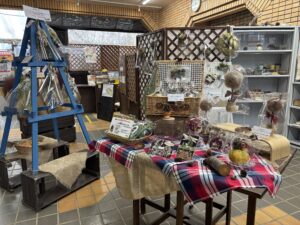 緑のセンターで販売中のリースやスワッグなど