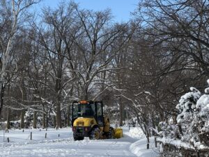 除雪作業の様子