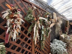 クリスマスディスプレイ展会場の作品