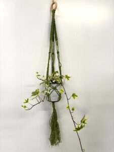 麻紐プラントハンガー