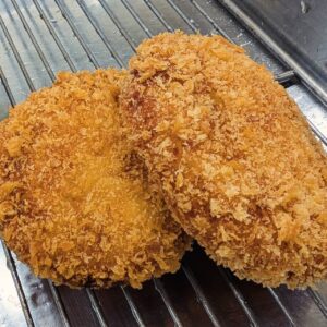 揚げたてのゆり根コロッケ