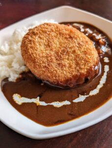 ゆり根コロッケカレー