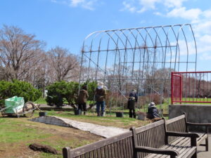 リリートレインのグリーントンネルの整理