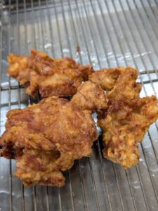 揚げたてザンギ