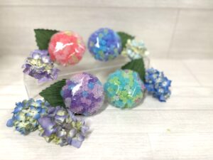 アジサイの金平糖