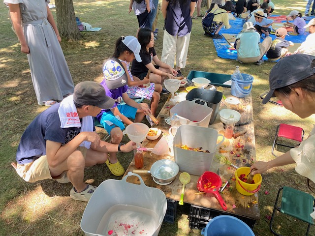 百合が原公園で明日プレーパーク開催します（2026年9月18日）